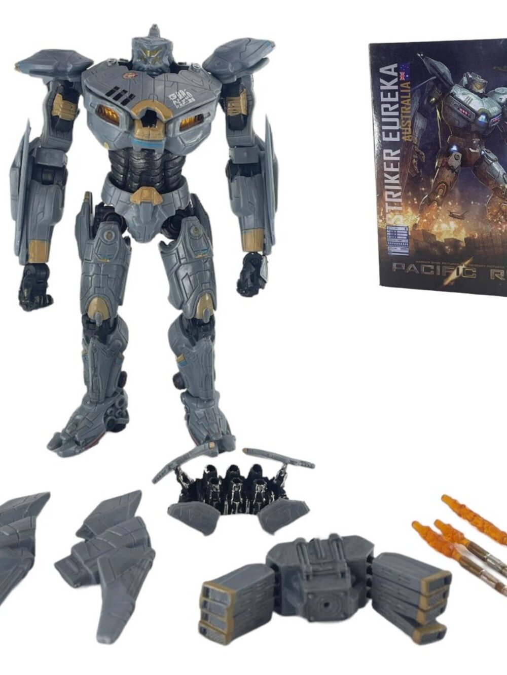 Striker Eureka Jaeger 7" Action Figure Pacific Rim Movable Toy New Box